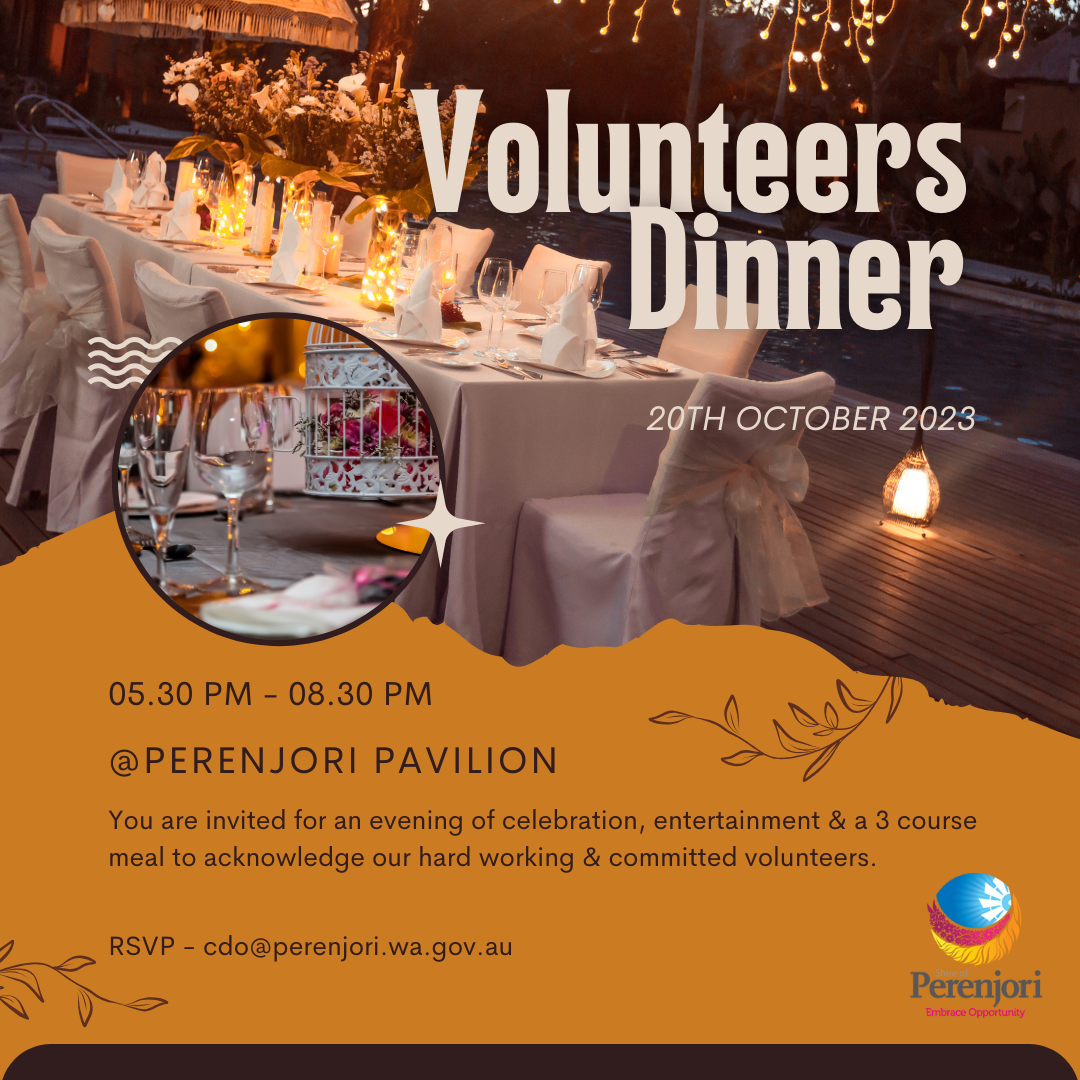 Volunteers Dinner