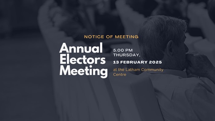 Annual Electors Meeting - 13 February 2025